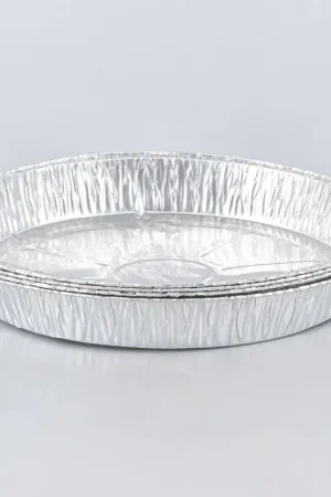 4 plats à tarte aluminium Soldes